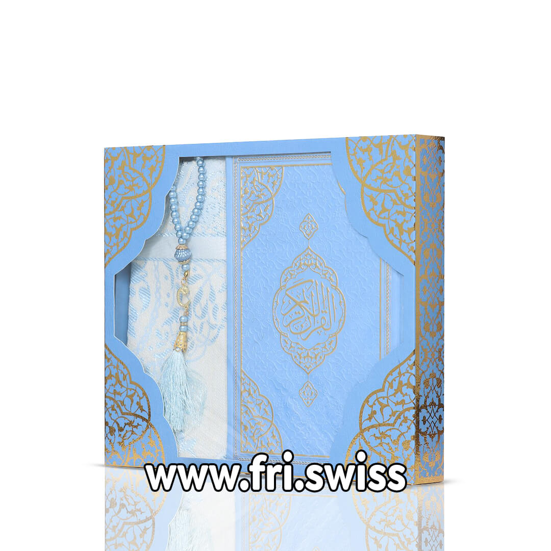 kuran dekorativ me kuti kaltert Kuran dekorativ set me kuti, sexhade dhe tespih - Figura 1