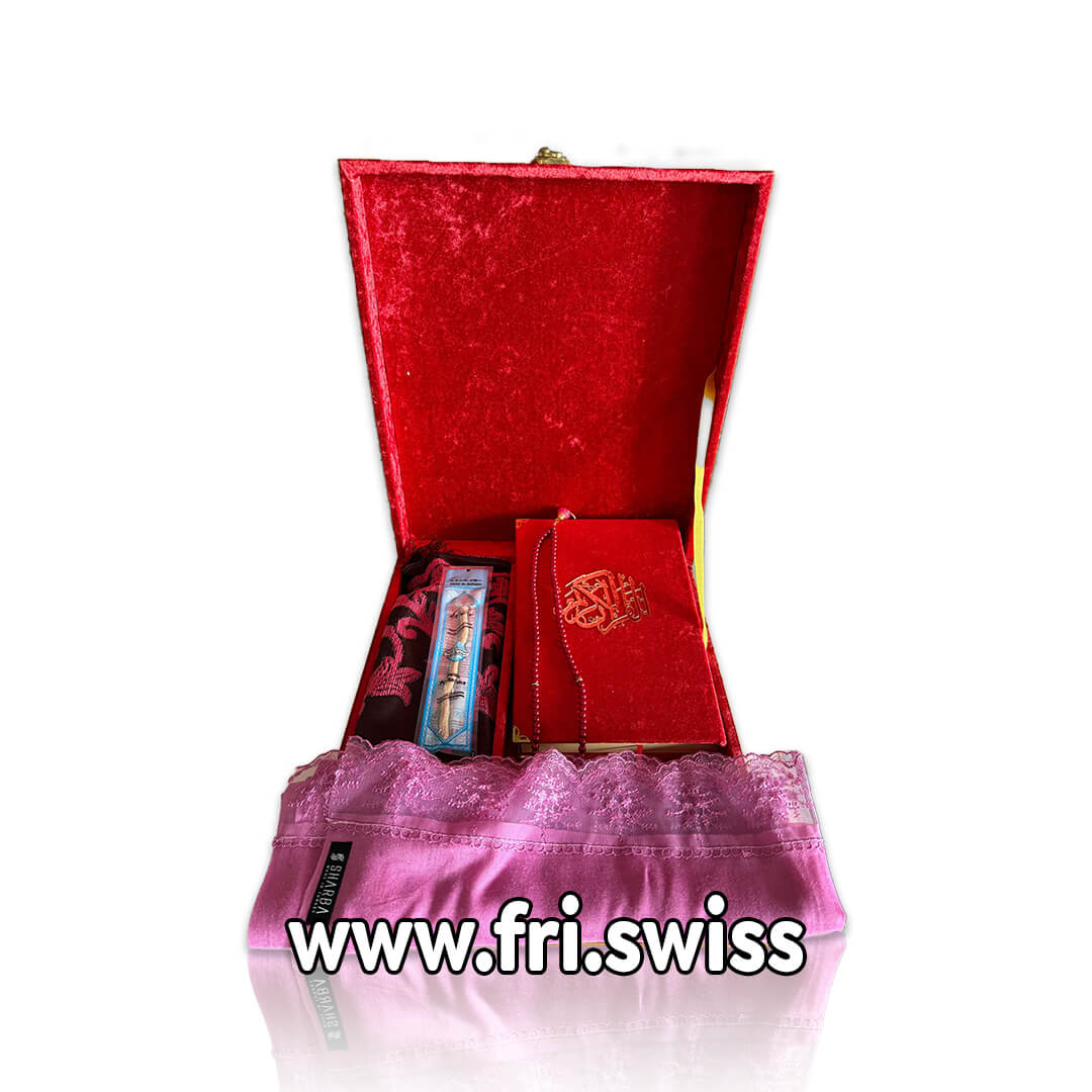 Kuran me kuti dhuratë ngjyre te kuqe - Figura 1